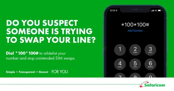Safaricom sim swap