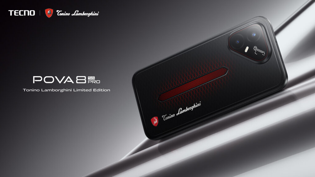 TECNO POVA 8 Pro 5G Tonino Lamborghini Edition